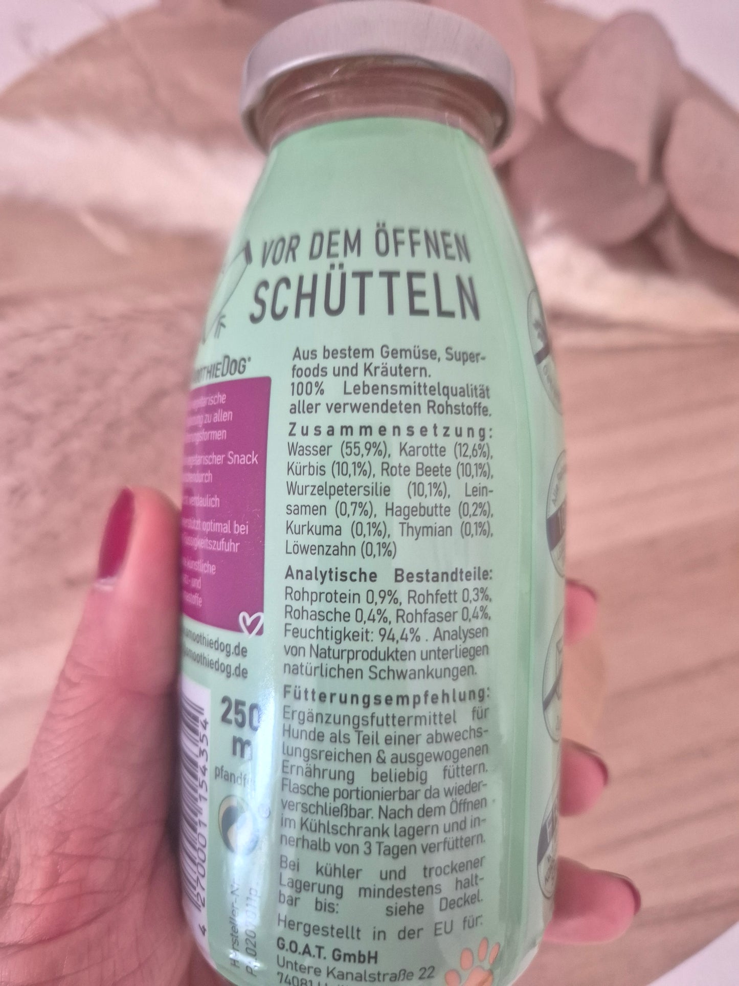 Hundesmoothie 4er Bundle