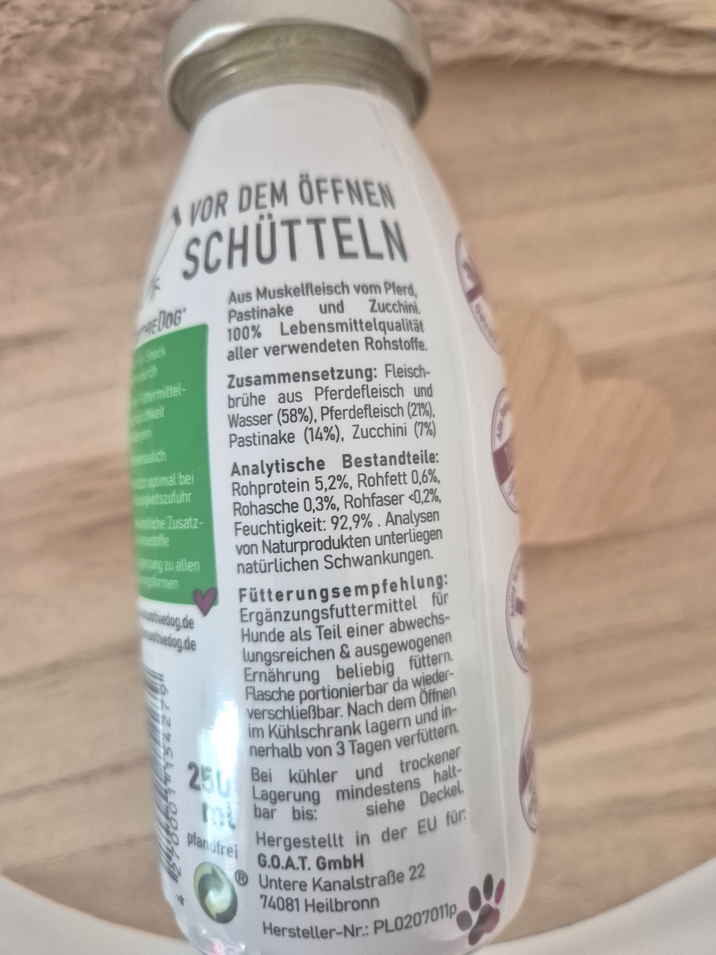 Hundesmoothie 4er Bundle