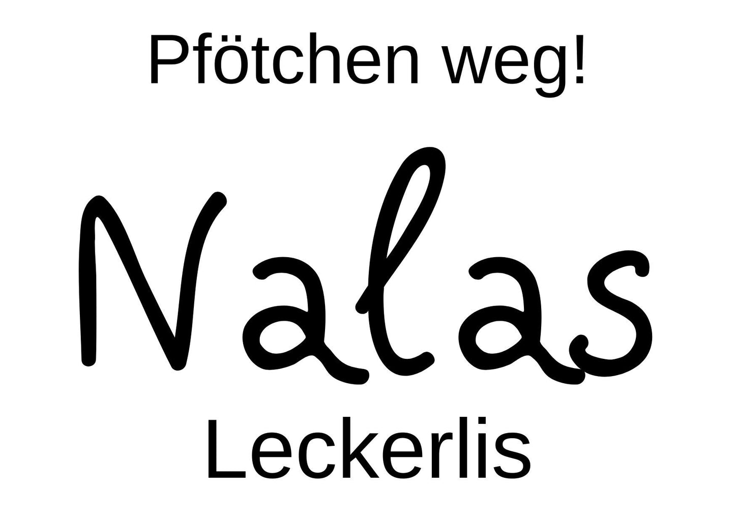 LECKERLIGLAS MIT GRAVUR