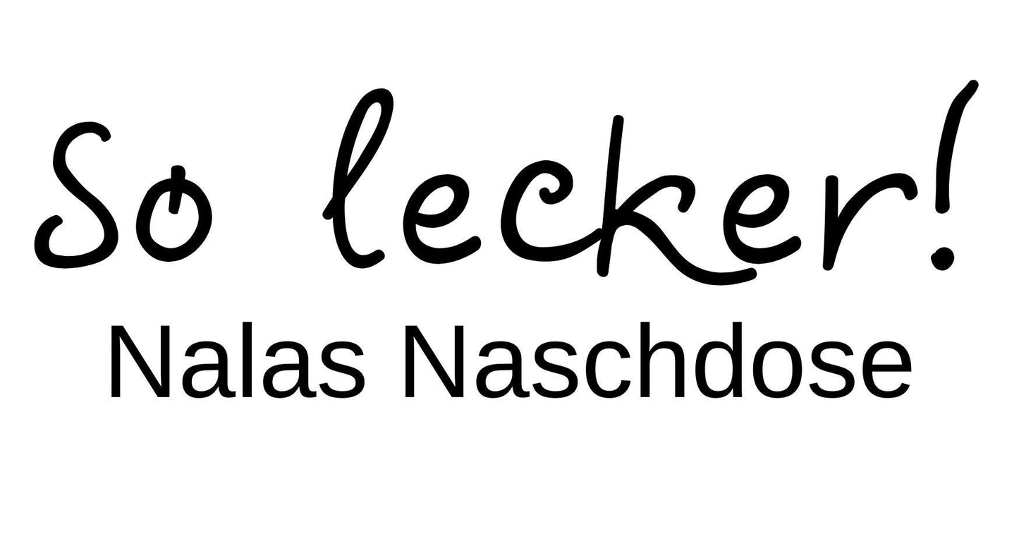 LECKERLIGLAS MIT GRAVUR