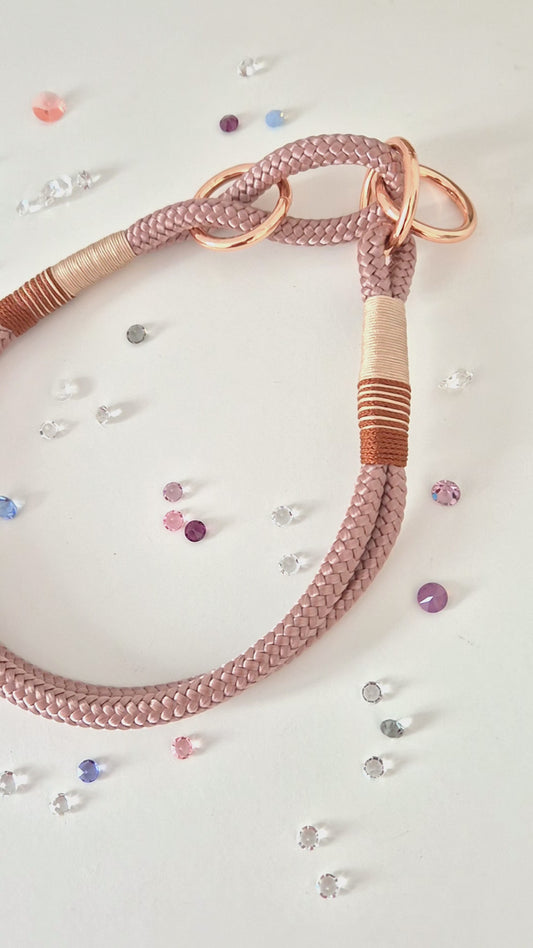 ZUGSTOPP HALSBAND RUBIN (8mm Tau)