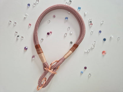 ZUGSTOPP HALSBAND RUBIN (8mm Tau)