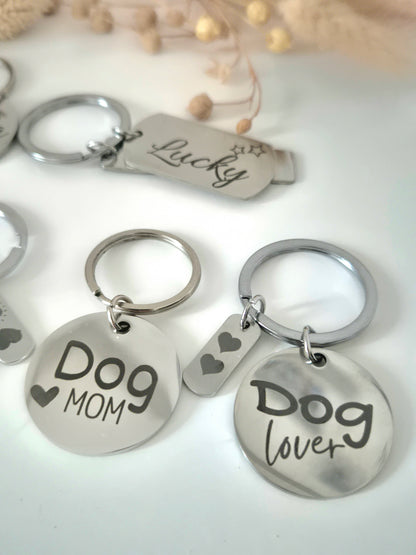 METALL-HUNDEMARKE MIT GRAVUR