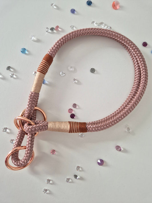 ZUGSTOPP HALSBAND RUBIN (8mm Tau)